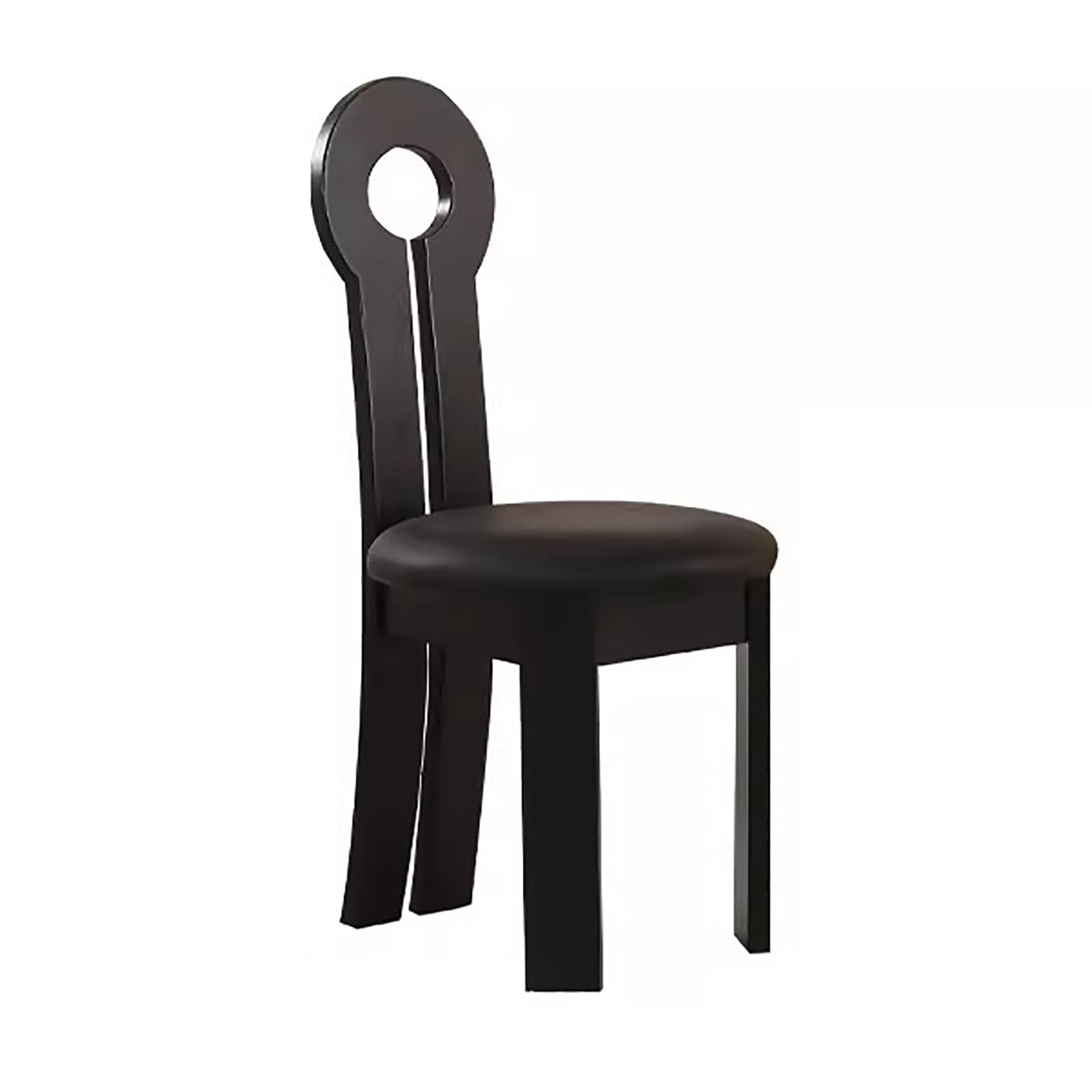 French Vintage Vanity Chair with Backrest