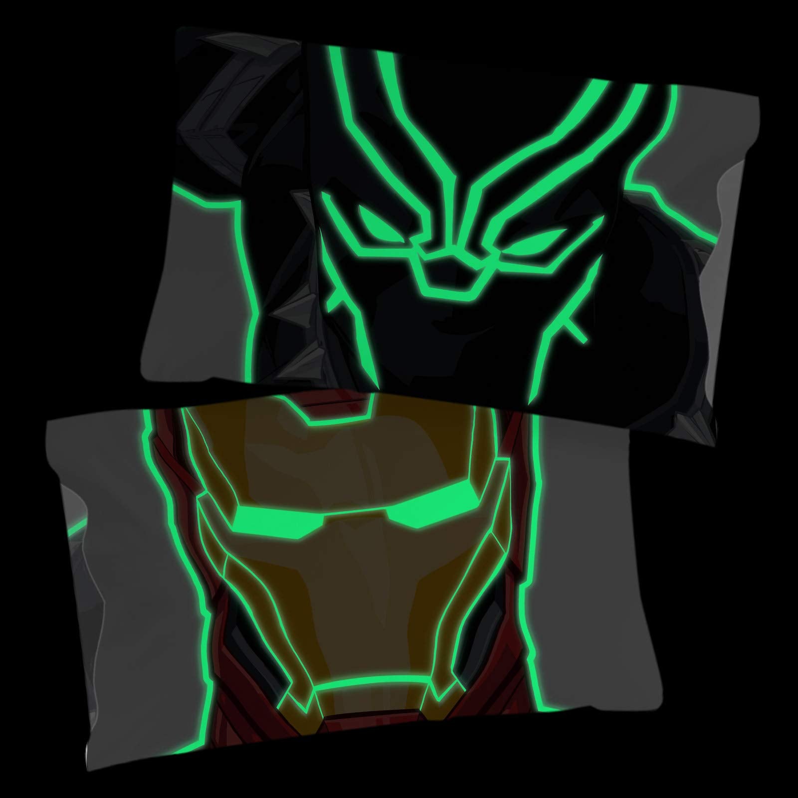 Kids Glow-in-the-Dark Pillowcase Set – 2 Pack