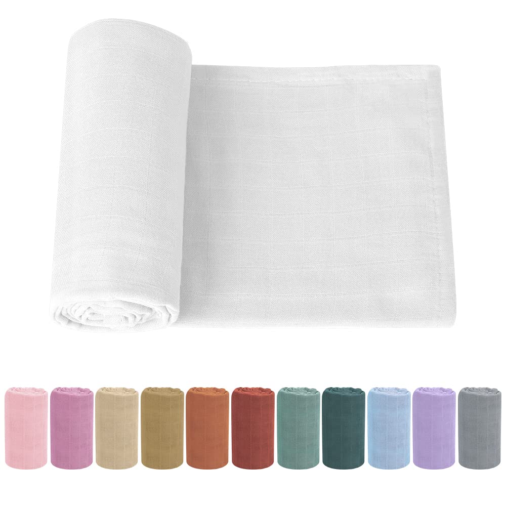 Muslin Baby Swaddle Blanket – Soft and Breathable Newborn Wrap
