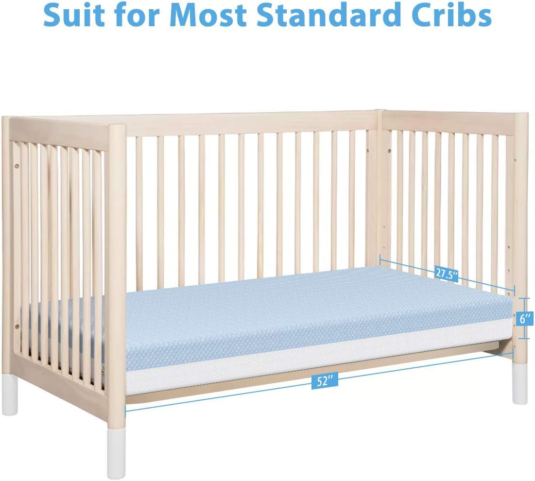 Dual-Sided Memory Foam Toddler Mattress