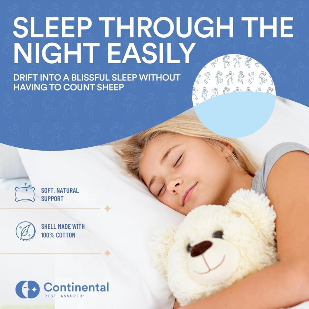 Kids Sleeping Pillow – Wool and Down Alternative