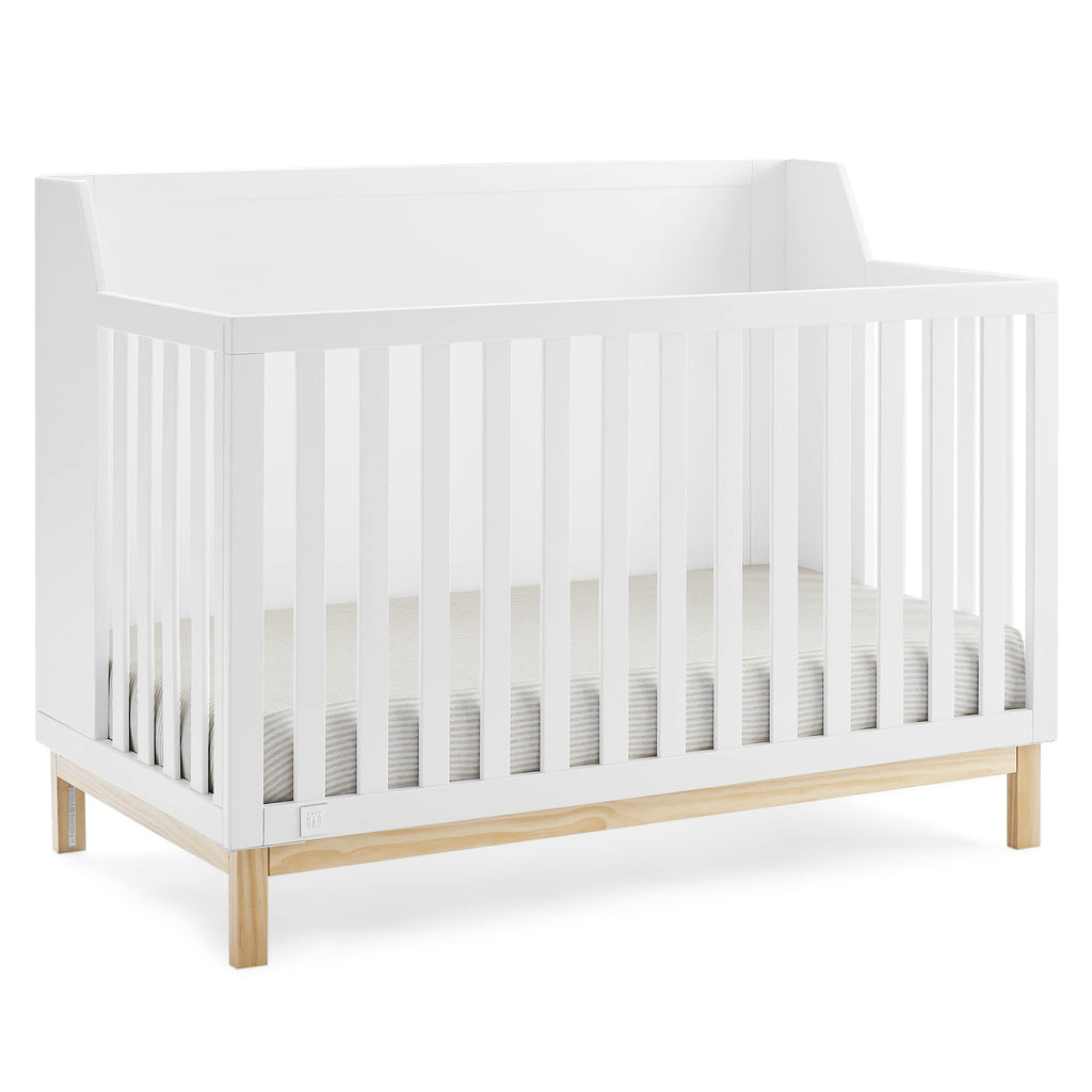 6-in-1 Convertible Crib with Adjustable Mattress Heights – Grows with Child