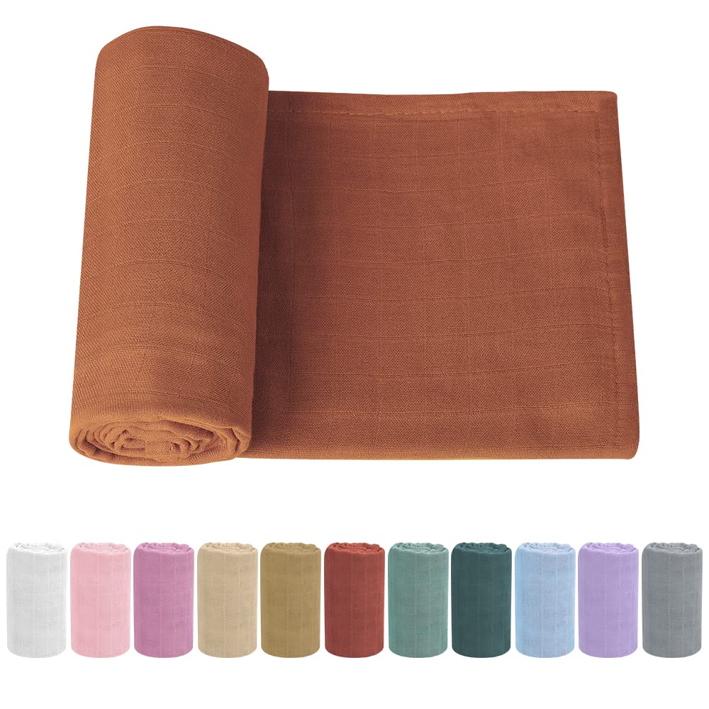 Muslin Baby Swaddle Blanket – Soft and Breathable Newborn Wrap