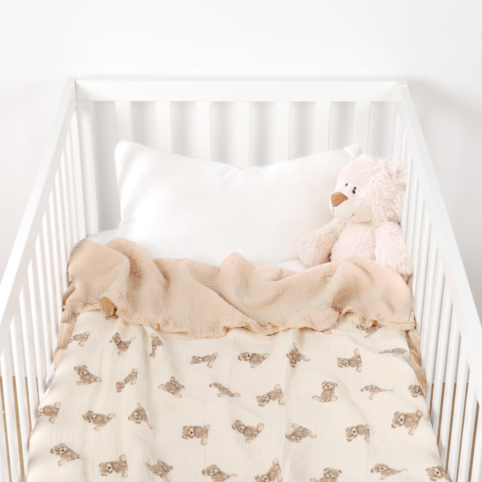 Muslin Baby Swaddle Blanket – Soft and Breathable Newborn Wrap