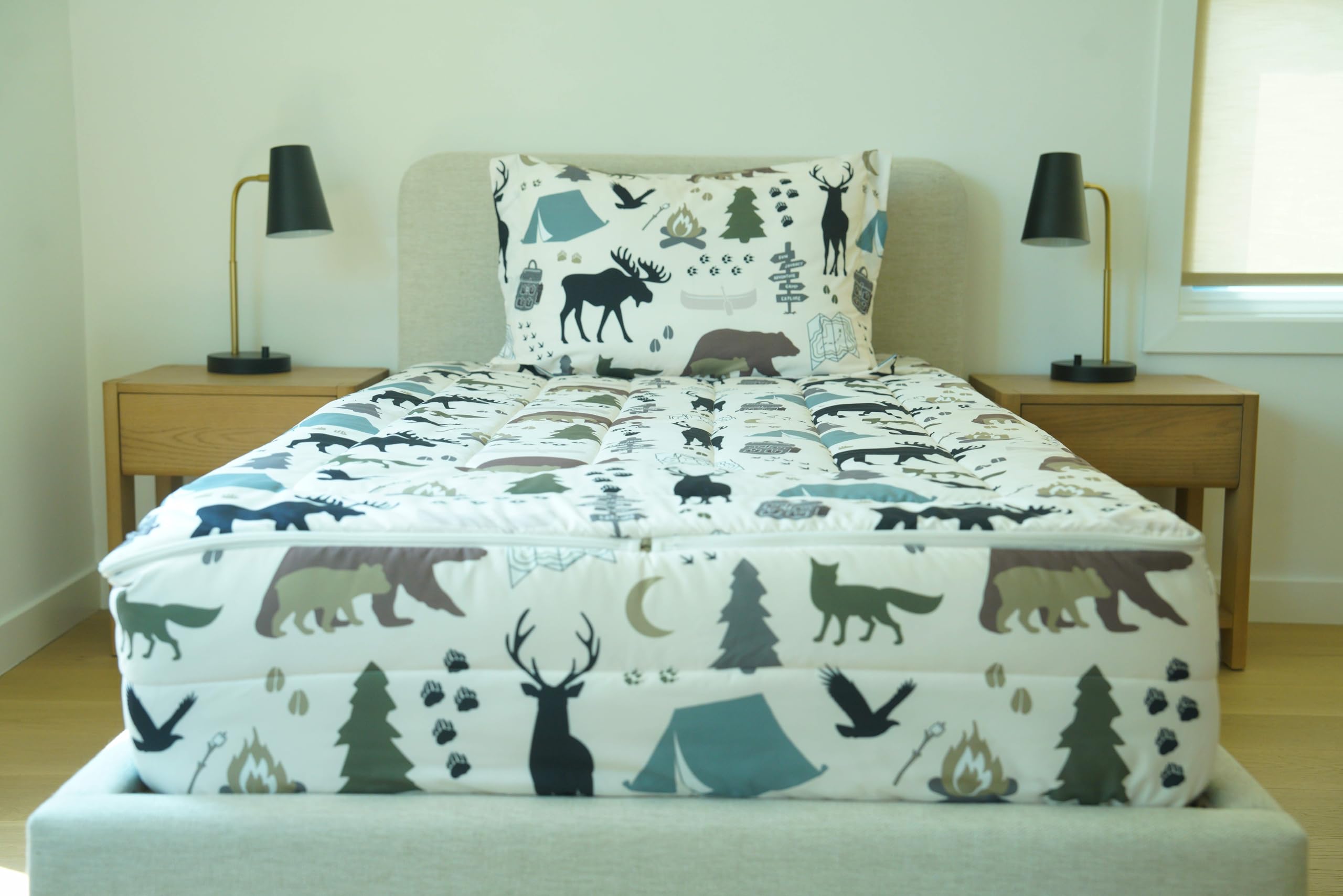 All-in-One Zippered Kids Bedding Set