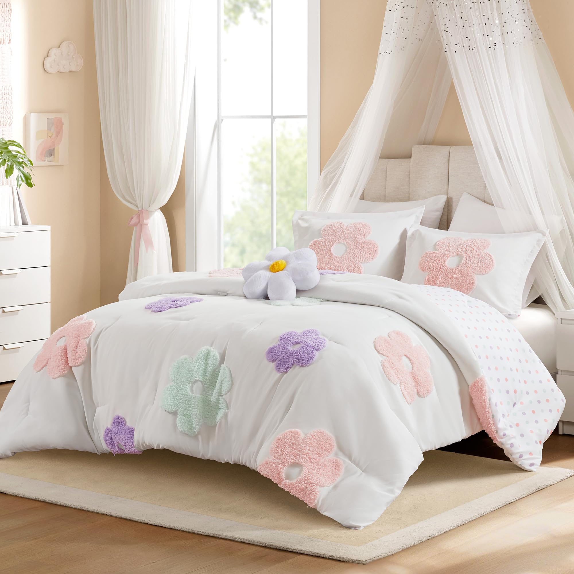 Kids Twin Duvet Cover and Comforter Set