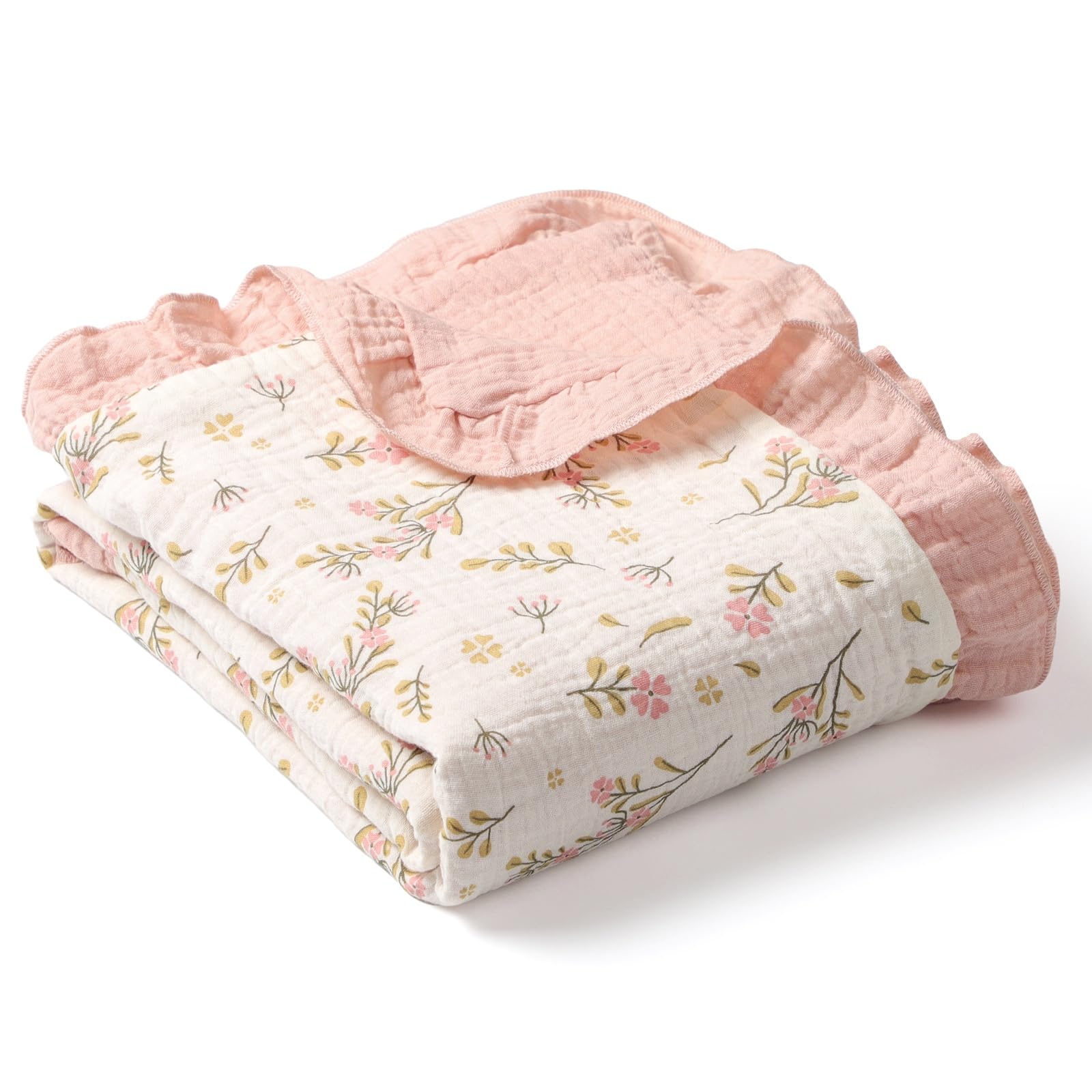 Muslin Baby Swaddle Blanket – Soft and Breathable Newborn Wrap