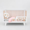 3-Piece Muslin Toddler Bedding Set with Comforter, Sheet, and Pillowcase