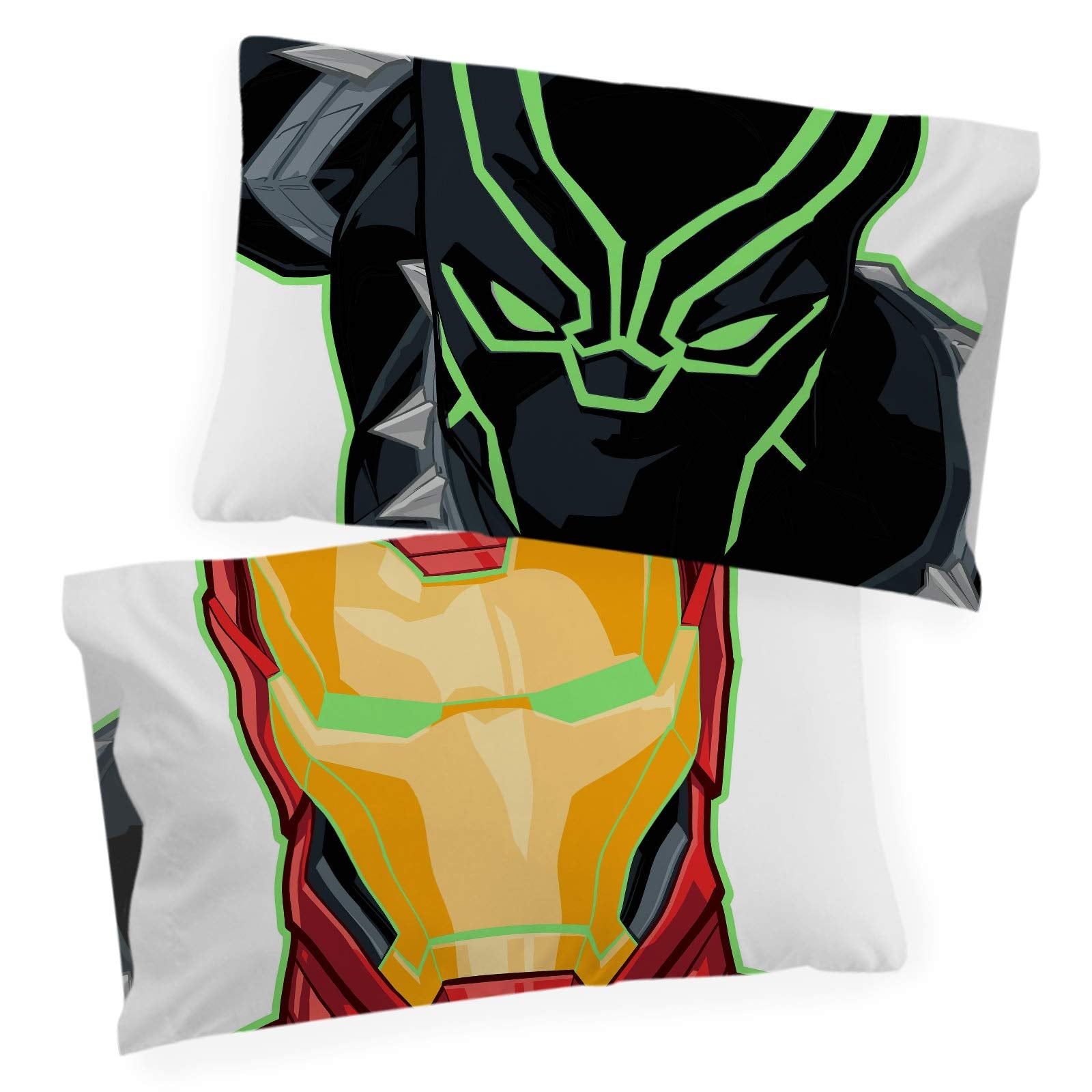 Kids Glow-in-the-Dark Pillowcase Set – 2 Pack