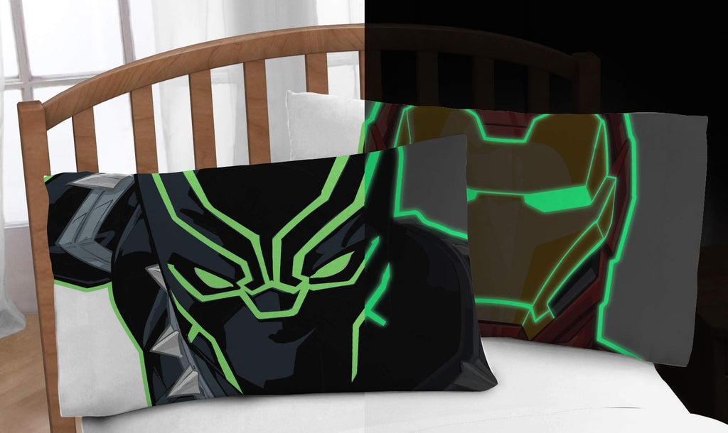 Kids Glow-in-the-Dark Pillowcase Set – 2 Pack