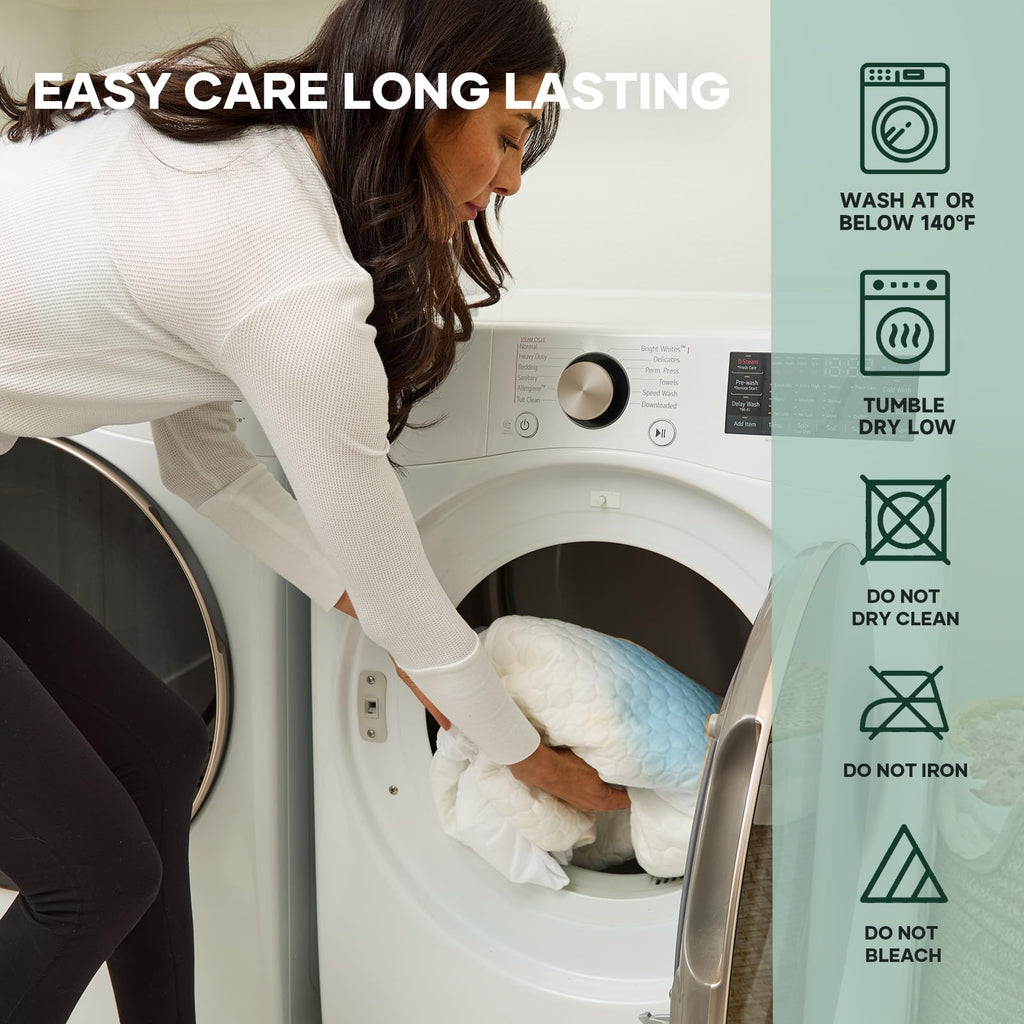 100% Waterproof Fitted Mattress Protector – Cooling and Breathable