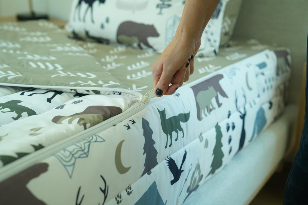 All-in-One Zippered Kids Bedding Set