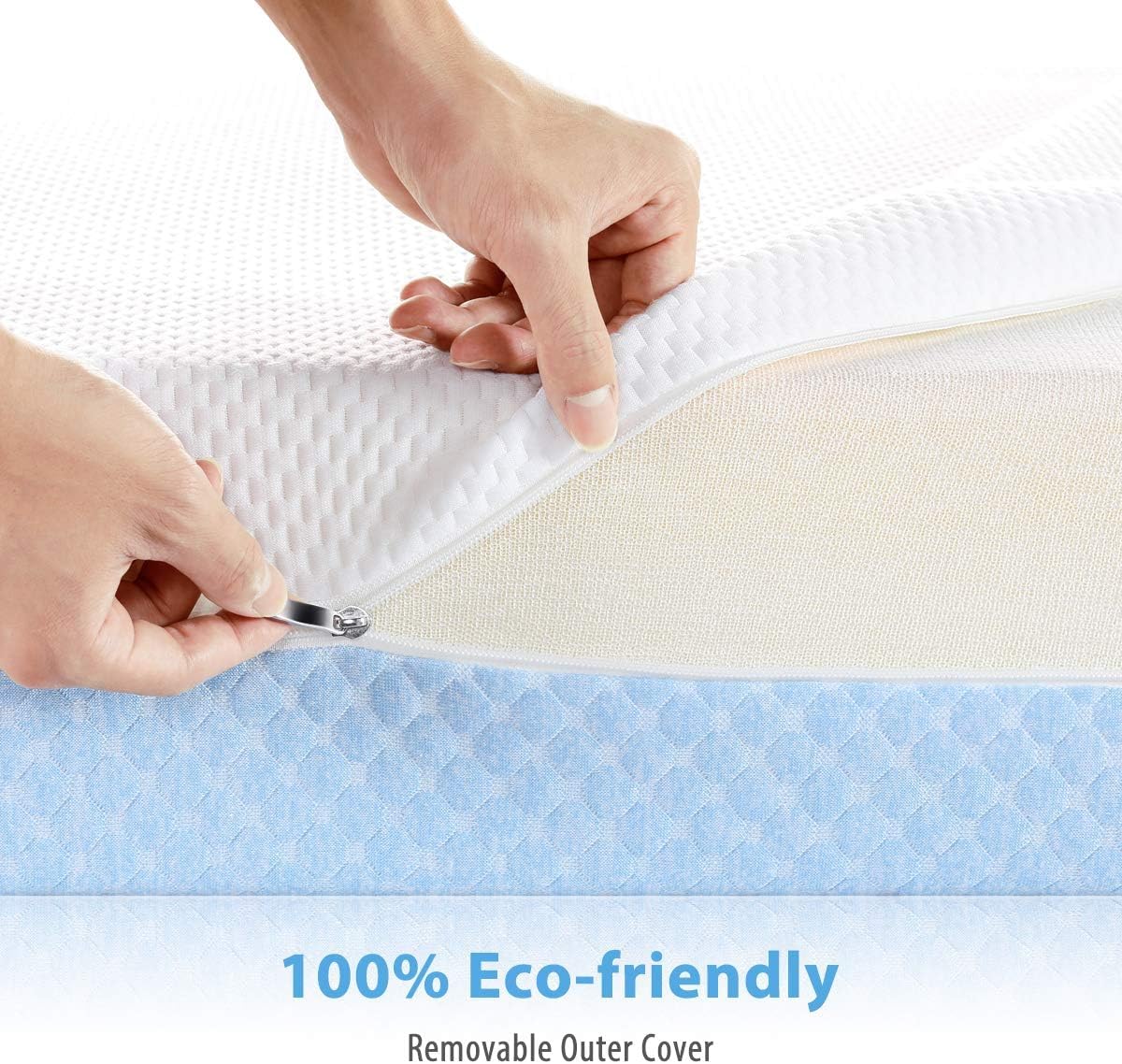 Dual-Sided Memory Foam Toddler Mattress