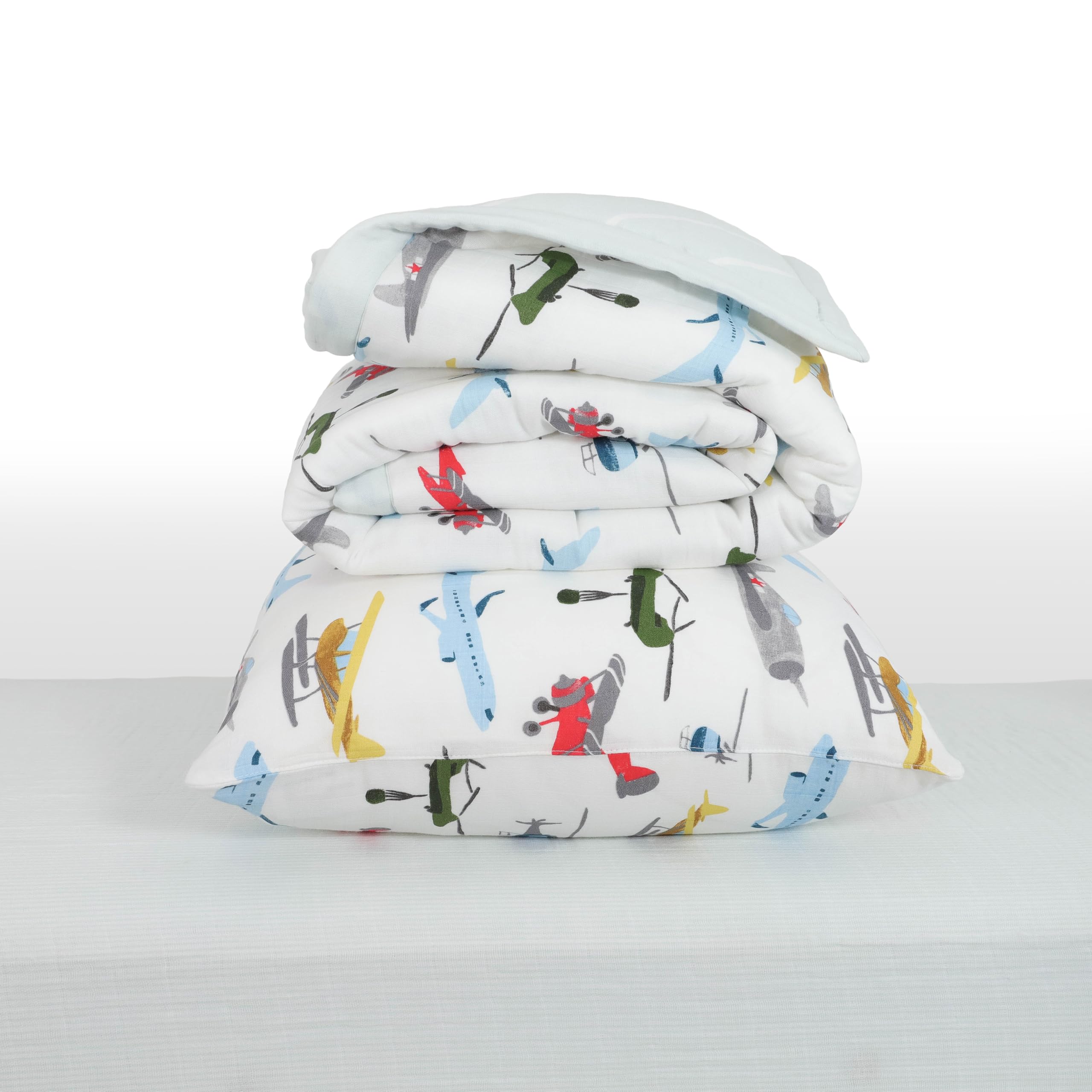3-Piece Toddler Bedding Set with Comforter, Sheet, and Pillowcase