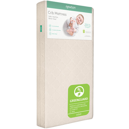 Ultra-Breathable Crib and Toddler Mattress with Washable Cover