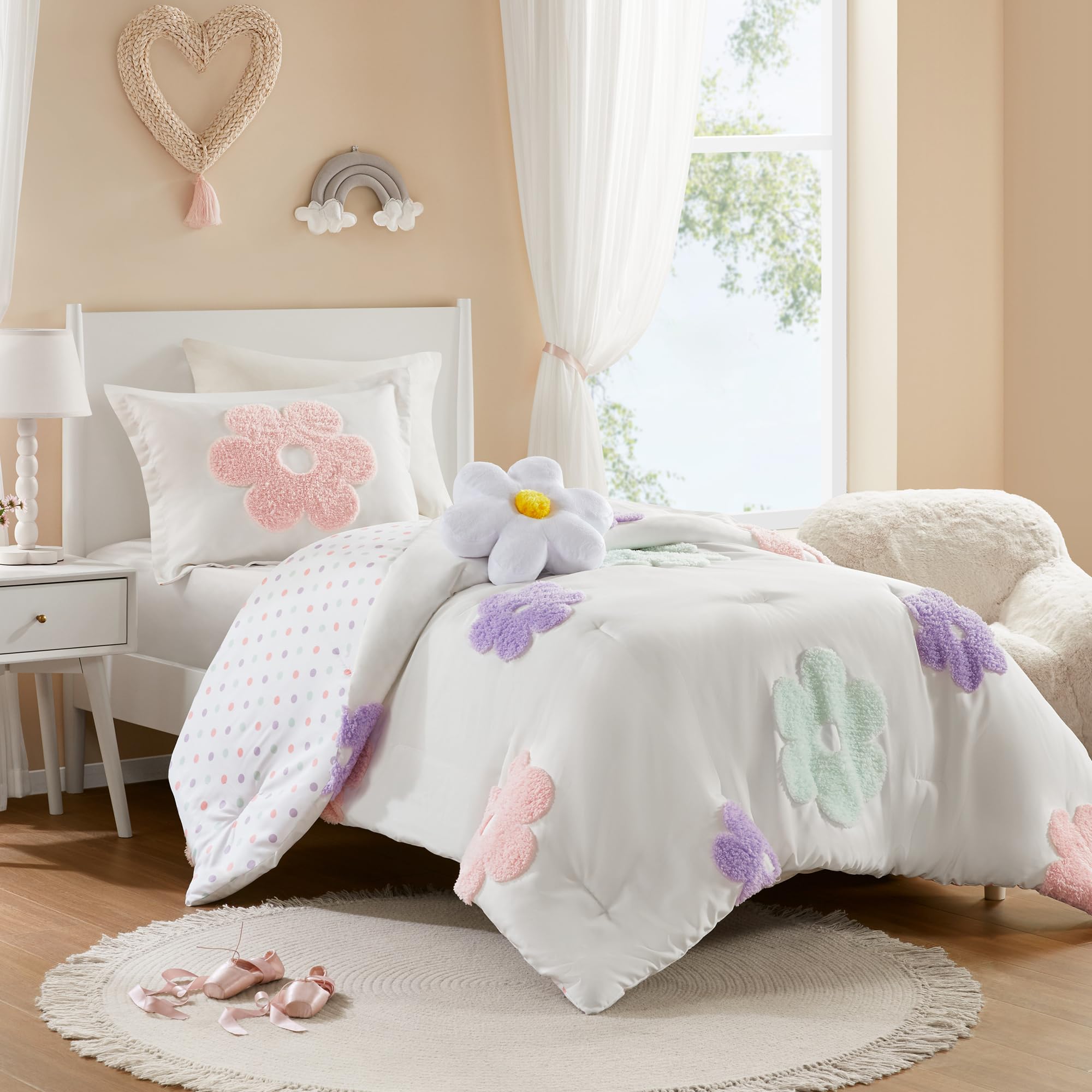Kids Twin Duvet Cover and Comforter Set