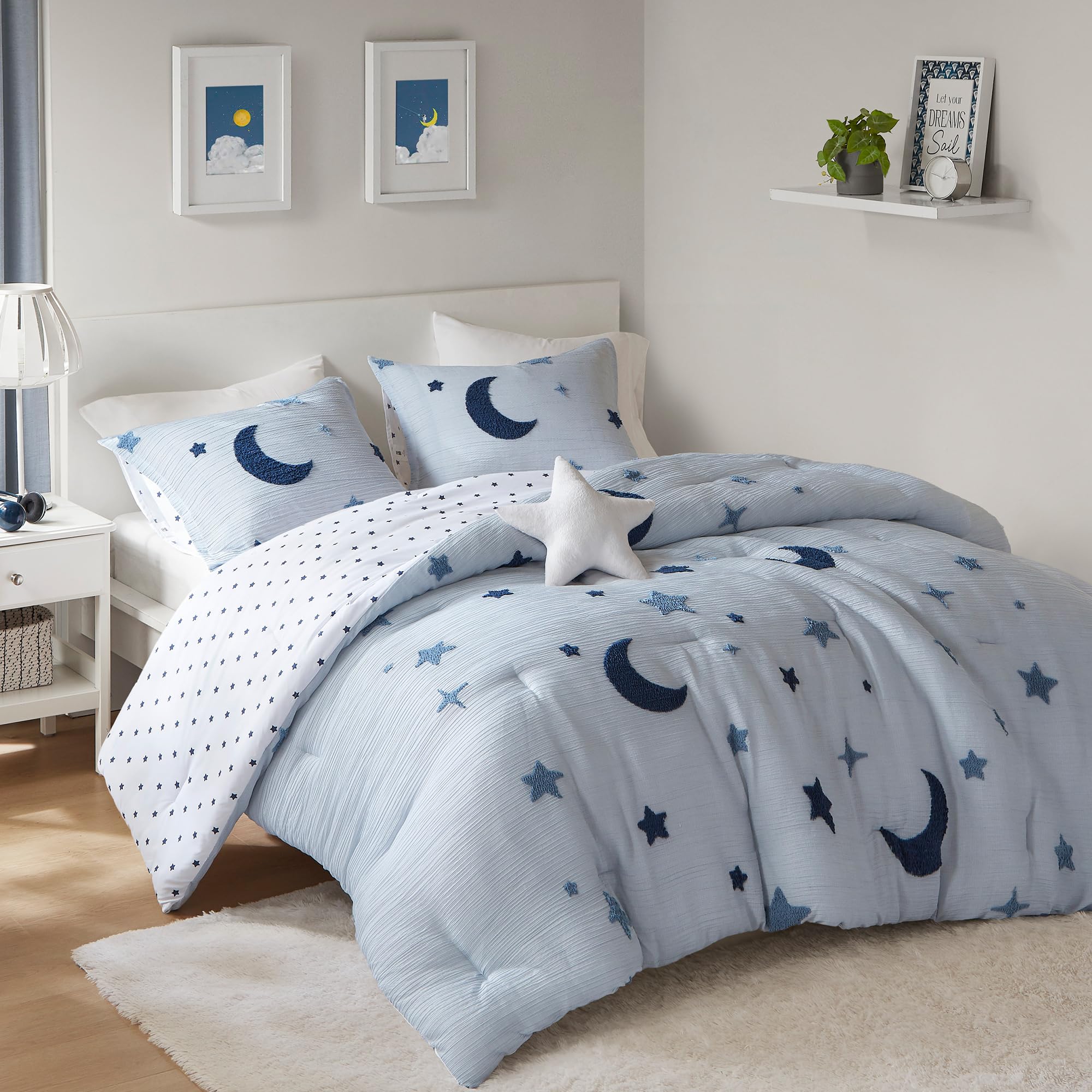 Kids Twin Duvet Cover and Comforter Set