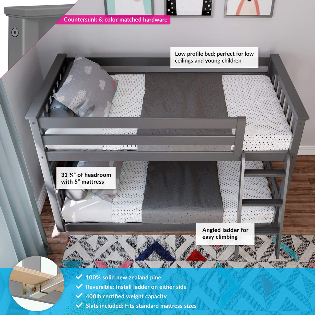 Classic Low Bunk Bed