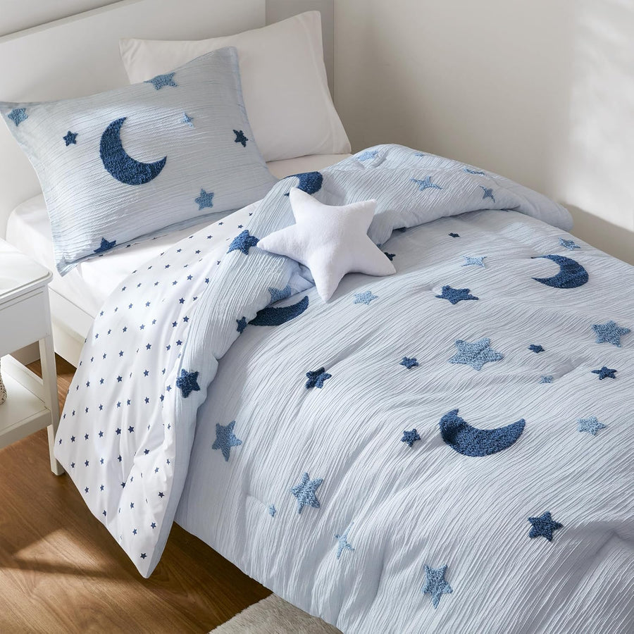 Kids Twin Duvet Cover and Comforter Set