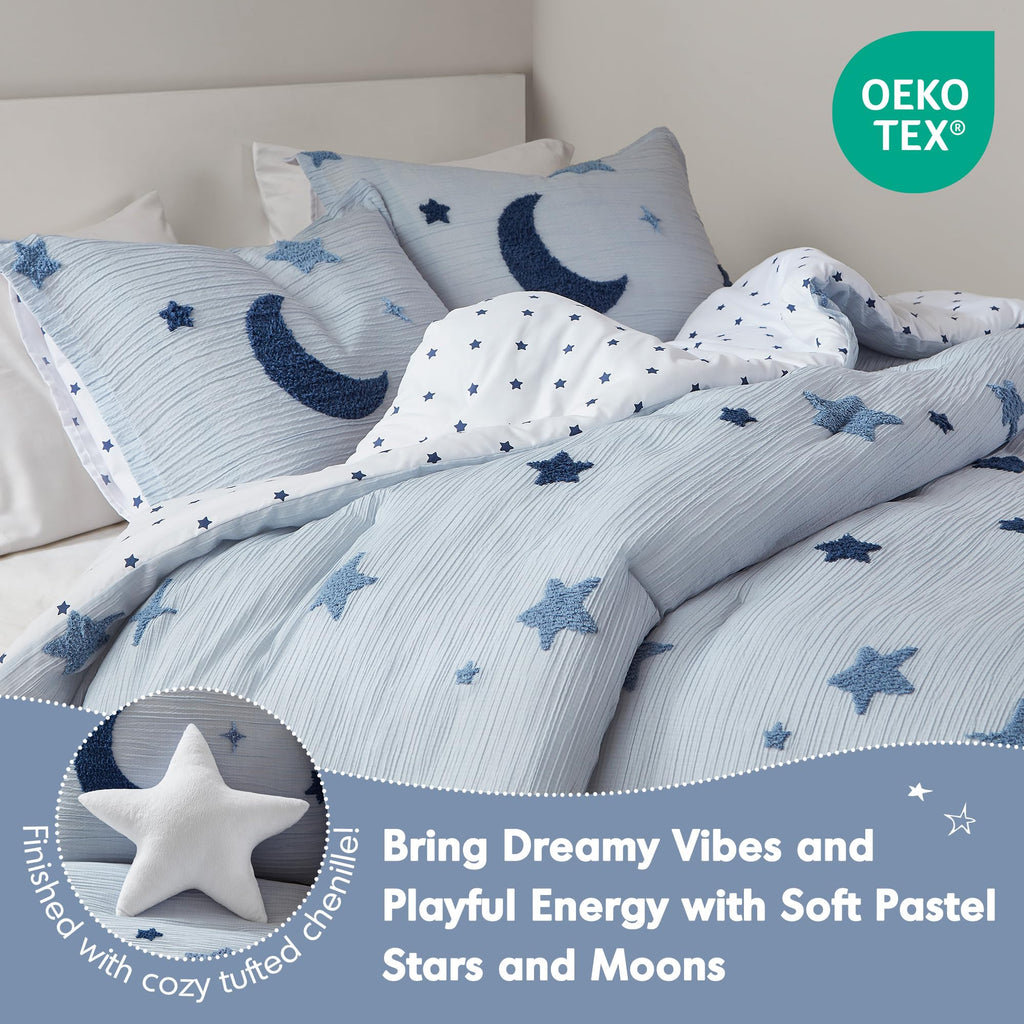 Kids Twin Duvet Cover and Comforter Set
