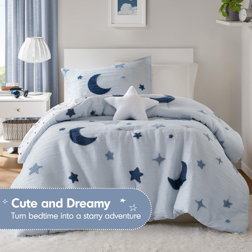 Kids Twin Duvet Cover and Comforter Set